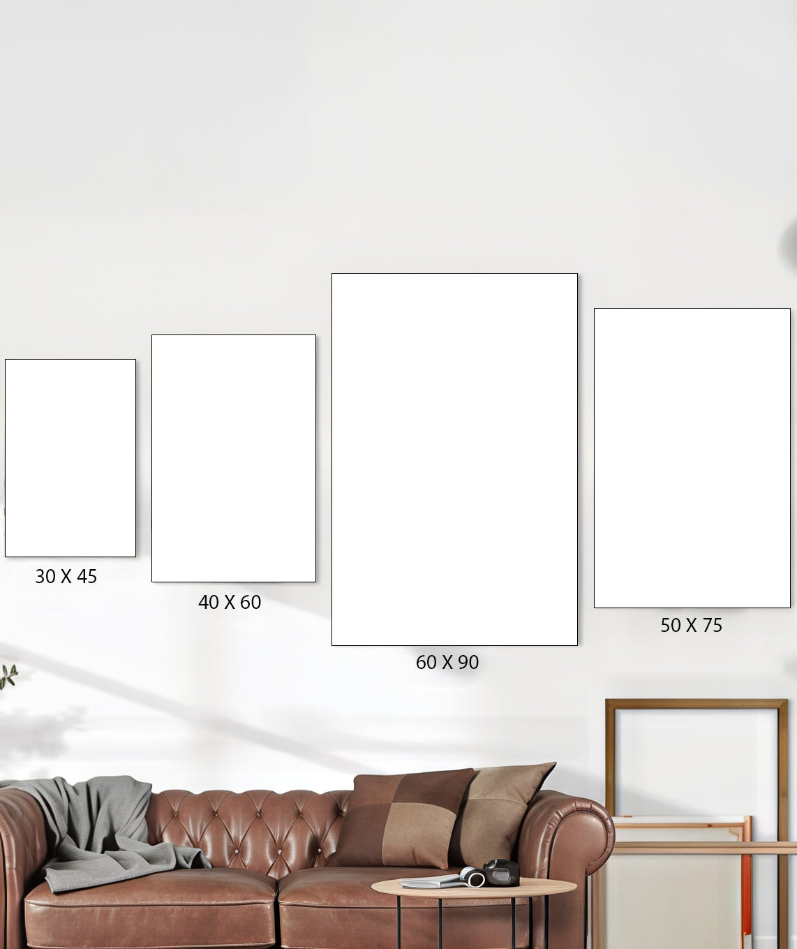 Çiçekli Kadın Portresi Kanvas Tablo Boho Şık Duvar Sanatı %100 Pamuk Dokulu Premium Baskı